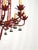 Italian Immense Vintage Italian Tole Faux Bamboo Pagoda Lattice Brass Bell Chandelier ~ Rewired ~ Restored ~ Rejuvenated ~ Ready to Hang ~ For Sale - Image 3 of 12