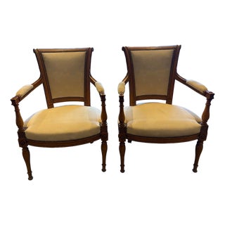 Pair of Antique French Style Chairs For Sale