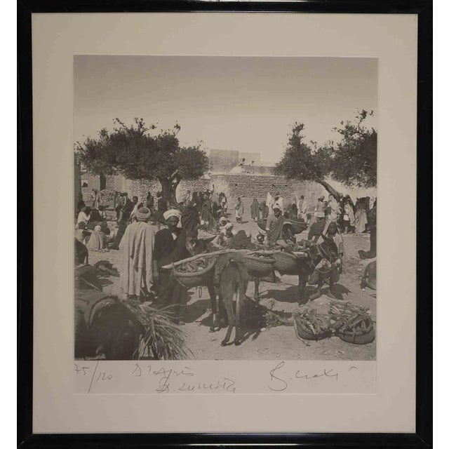 Bettino Craxi, Tunisian Life, Photolithograph, 1990s For Sale - Image 4 of 4