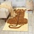 Pasargad DC Pasargad Hand Knotted Tibetan Tiger Rug For Sale - Image 4 of 4