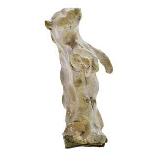 Sirio Pellegrini, Bear Sculpture, 1960s, Ceramic For Sale
