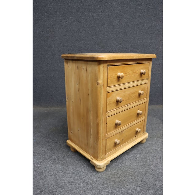Tan Gaines McHale Pine Wellington Chest For Sale - Image 8 of 10