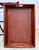 Vintage Faux Bamboo Folding Butler's Tray Table With Woven Cane Tray For Sale - Image 14 of 14
