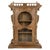Carved Wooden Wall Display Case For Sale - Image 6 of 6