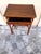 Wood Small Antique Table in Walnut, 1800s For Sale - Image 7 of 7