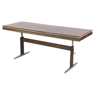 German Rosewood Adjustable Table from E.M.U, 1960s For Sale
