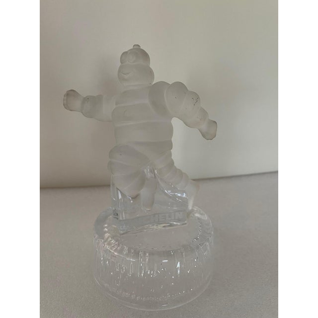 Michelin Figurine in Crystal, 1980s For Sale - Image 8 of 8