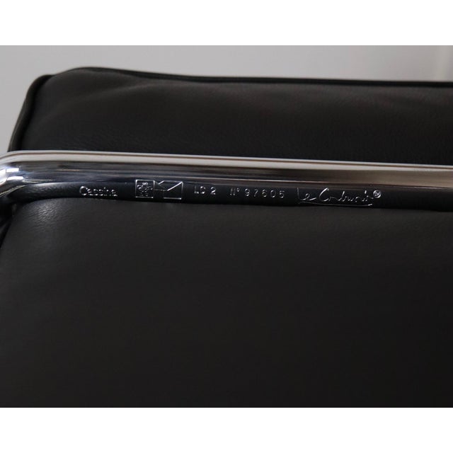 LC2 Three-Seater Sofa by Charlotte Perriand for Cassina, 1960s For Sale - Image 14 of 16