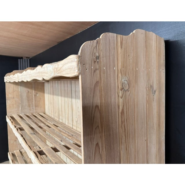 French Pine Bakers Rack, 1860 For Sale - Image 6 of 15