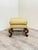 Wingback Leather Chair With Ottoman For Sale - Image 4 of 12