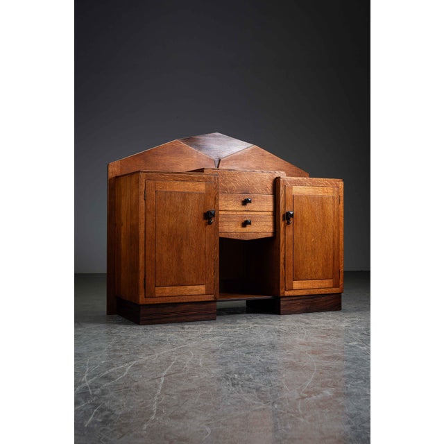 Amsterdam School Cabinet, 1920s For Sale - Image 4 of 18