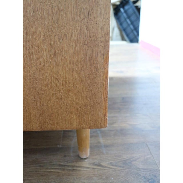1960s Mid Century Modern Vintage Teak Armoire Wardrobe by Stag Danish Style For Sale - Image 9 of 15