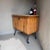 Mid‑Century French Bamboo Drinks Cabinet on Cast Iron Legs, 1950s For Sale - Image 4 of 12