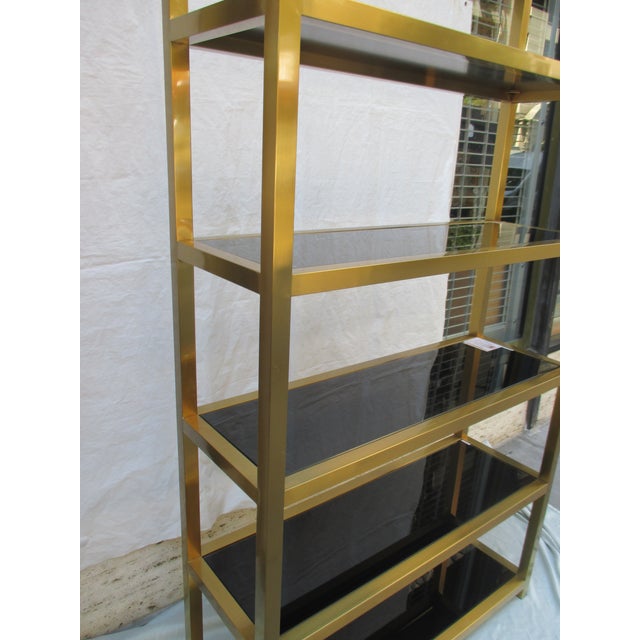 Safavieh Musetta Brushed Gold Etegere For Sale - Image 13 of 13
