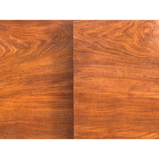 Early 19th Century Georgian Mahogany Twin Pedestal Dining Table For Sale - Image 10 of 11