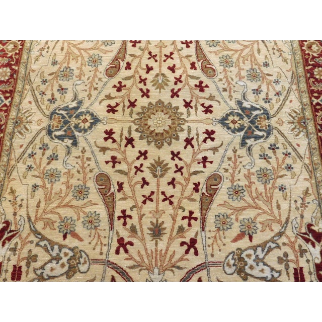 Hand Knotted Indian Runner Rug - 3′3″ × 11'9" For Sale - Image 14 of 18