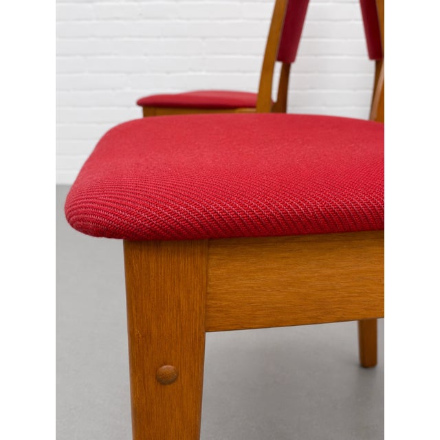 Mid Century Modern Teak Dining Chairs, Set of 6 | Erik Buch Attributed, Denmark, C. 1960s. For Sale - Image 11 of 14