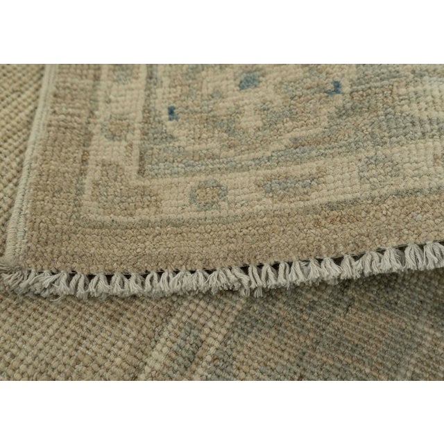Oushak Square Rug 3'2" x 3'2" #21343 For Sale In Houston - Image 6 of 8