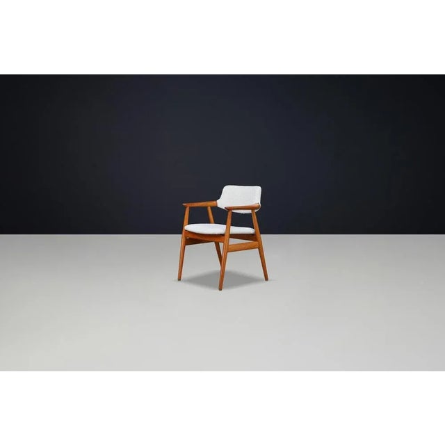 1960s Mid-Century Teak GM11 Dining Chairs Model by Svend Åge Eriksen for Glostrup, 1960s, Set of 4 For Sale - Image 5 of 9