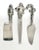 Wallace Silversmiths 1990s Wallace Silversmiths Christmas Cheese Serving Set, Santa, Nutcracker & Candy Cane For Sale - Image 4 of 5