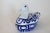 Dansk Blue and White Dansk Duck Lidded Dish For Sale - Image 4 of 9