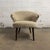 Vintage Danish 1950s Mid-Century Bent Møller Jepsen Attributed Lounge Chair, Beige Fur-Like Upholstery For Sale - Image 14 of 18
