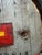 Antique Spanish Capers Barrel Top Sign For Sale - Image 9 of 14