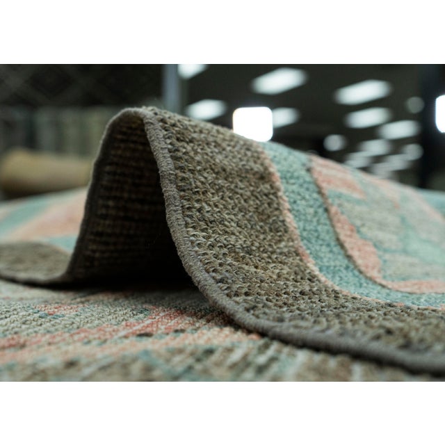 Textile Turkish Oushak Rug 10'3" x 14'6" #20056 For Sale - Image 7 of 8