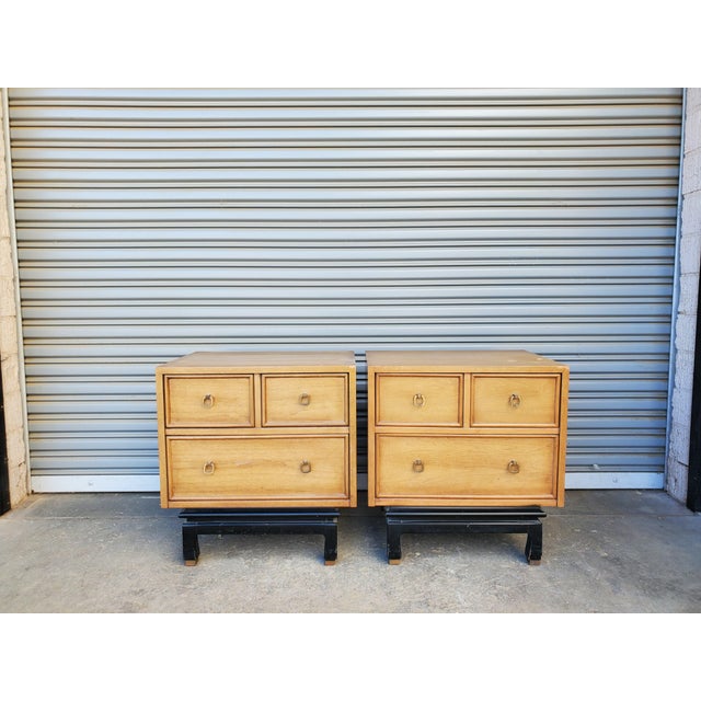 Pair of Vintage Night Stands by American of Martinsville For Sale - Image 10 of 13