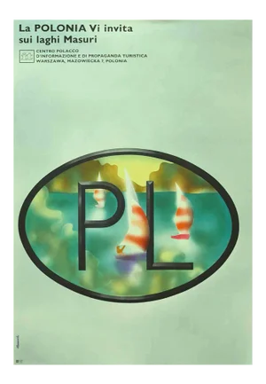 Unknown, Polish Tourist Advertising, Vintage Polish Poster, 20th Century