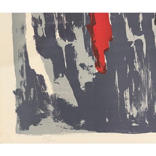 Wally Elenbaas (Dutch, 1912-2008) "Prediker" (or Preacher) lithograph on paper, pencil signed, dated 1960 and numbered...