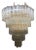 Murano Glass "Tronchi" Custom Chandelier For Sale
