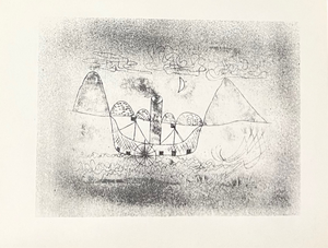 1947 Paul Klee Engraving 28 Lugano 1922 Reproduction