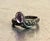 Sterling Silver / Purple Moonstone Snake Ring For Sale - Image 4 of 6