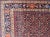 Antique Persian Fine Senneh Rug With All-Over Geometric Design in Blue Background For Sale - Image 10 of 13