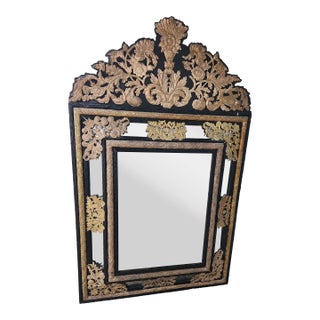 Vintage 1950s Wall Mirror For Sale