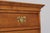 Brown Stickley Cherry Queen Anne Flat Top Highboy Chest For Sale - Image 8 of 17