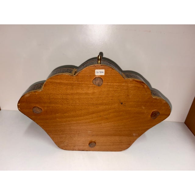 Wood Vintage Pen Holder, 1950 For Sale - Image 7 of 10