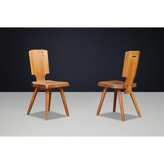 S28 Dining Chair in Elm from Pierre Chapo, France, 1972 For Sale - Image 10 of 16