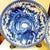 Japanese Pair of Large Blue & White Japanese Porcelain Chargers For Sale - Image 3 of 5