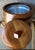 Circa 1970/1980 Sleek & Chic Walnut Wood Ice Bucket With Attached Insulated Glass Insert For Sale - Image 10 of 18