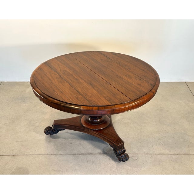 Round Wooden Sail Table, Italy, 1890s For Sale - Image 3 of 18