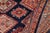 Blue Boho Chic Tribal Super Kazak Blue/Beige Wool Rug - 8'1'' X 9'4'' For Sale - Image 8 of 10