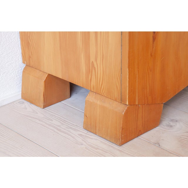 Anthroposophical Wardrobe, Switzerland, 1940s For Sale - Image 6 of 8