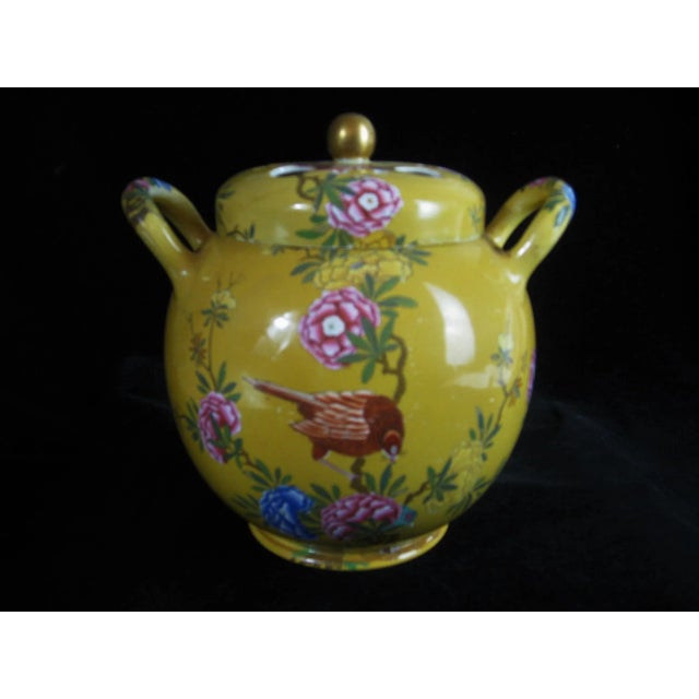 Chinoiserie Early Josiah Spode "Tumbledown Dick" Scent Jar, c.1805, England For Sale - Image 3 of 12