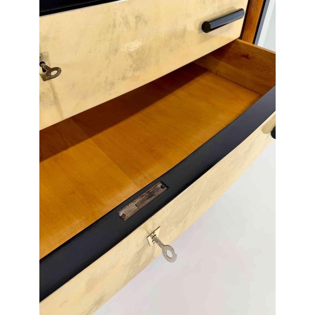 Italian Art Deco Chest of Drawers, 1940s For Sale - Image 14 of 16