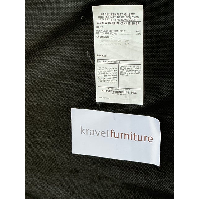 Kravet Vintage Kravet Tufted Leopard Ottoman For Sale - Image 4 of 12