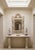 Stone A Pair of Vintage Neoclassical Carved White Marble Flame Finials on Granite Bases For Sale - Image 7 of 12