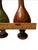 Wood 1970s Vintage Frances Poole "Poole People" Hand-Painted Folk Art Wooden Baluster Wall Hanging - A Pair For Sale - Image 7 of 7