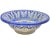 Blue Early 20th Century Moroccan Judaica Blue Ceramic Bowl For Sale - Image 8 of 10